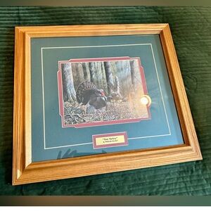 Framed Turkey Wildlife Art